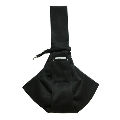in stock new polyester pet diagonal bag with pocket capacity of 15kg inside out diagonal dog cat bag