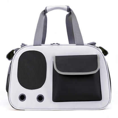 Portable Cat Bag for Outings, Portable Cross-Body Large-Capacity Bag for Cats, Ventilated, Breathable, Anti-Stress Dog Extra Large Pet Bag