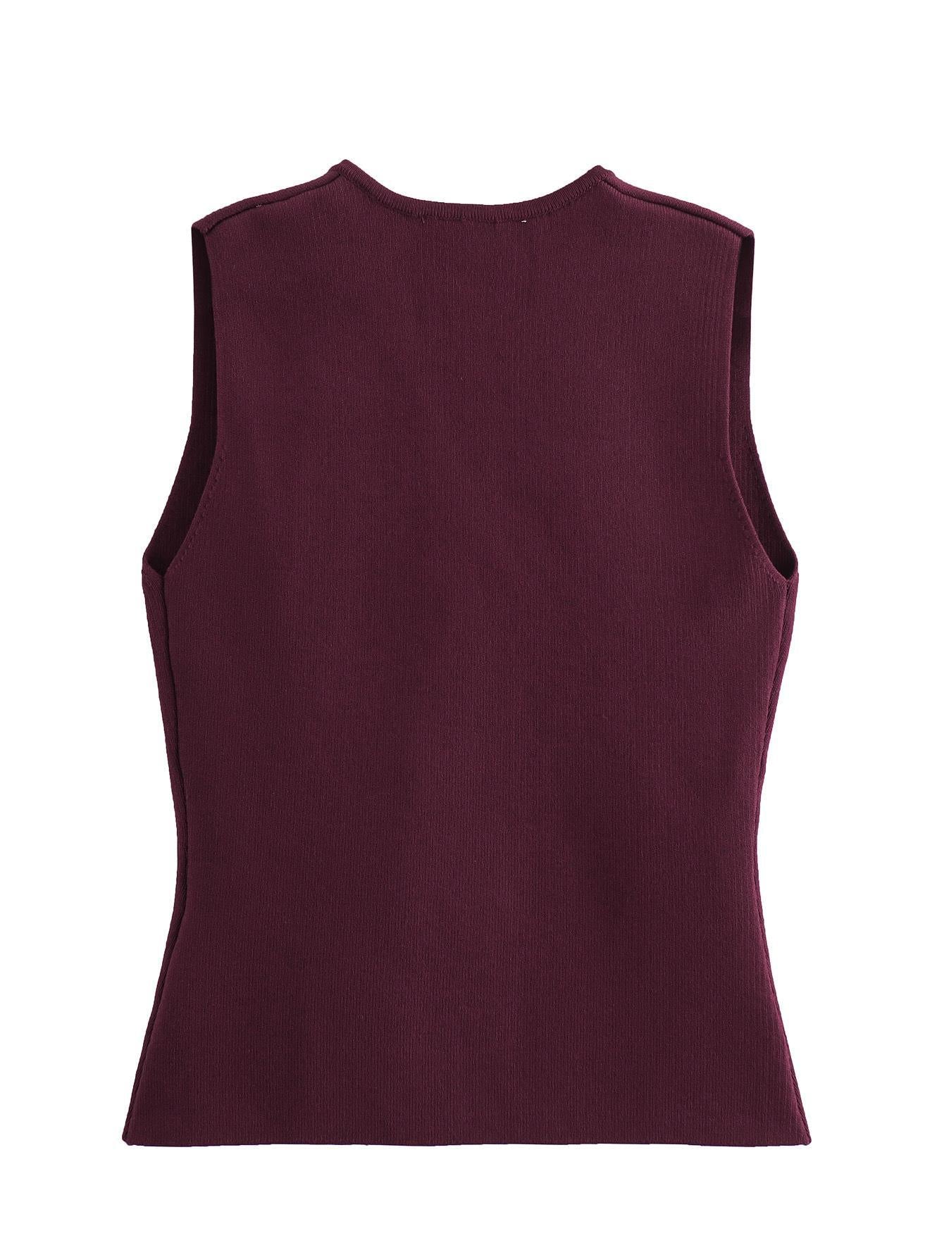 Foreign trade cross-border supply wholesale knitted vest fashion leisure cross-border supply cross-border supply wholesale new