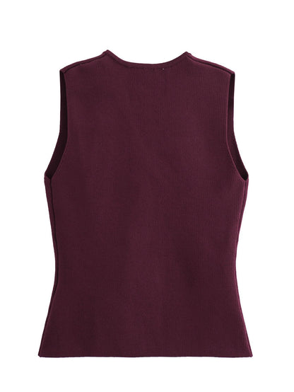 Foreign trade cross-border supply wholesale knitted vest fashion leisure cross-border supply cross-border supply wholesale new