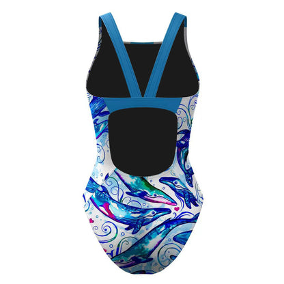 2025 new European and American one-piece bikini cross-border digital printed swimsuit AliExpress tight racing swimsuit for women