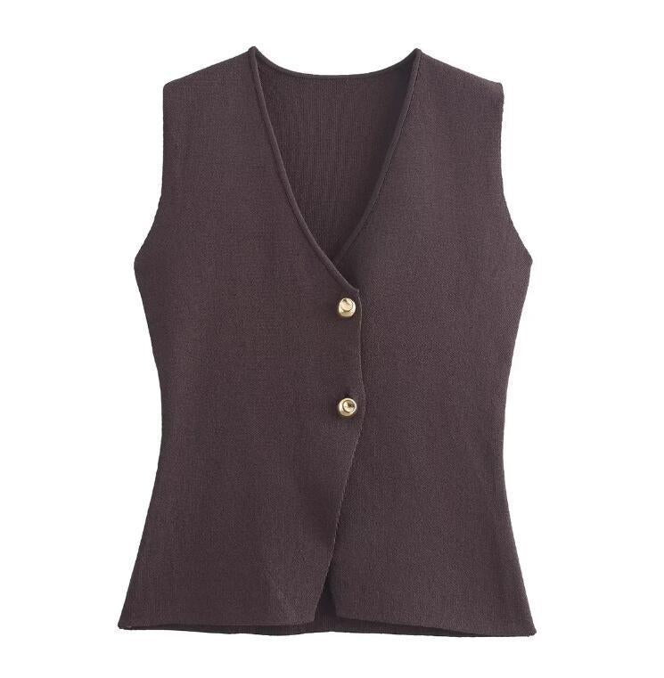 Foreign trade cross-border supply wholesale knitted vest fashion leisure cross-border supply cross-border supply wholesale new