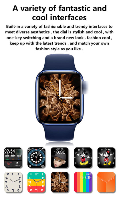 Cross-Border T500+Plus Smart Watch Bluetooth Call Sports Information Reminder Heart Rate Fitpro Factory Direct Sale
