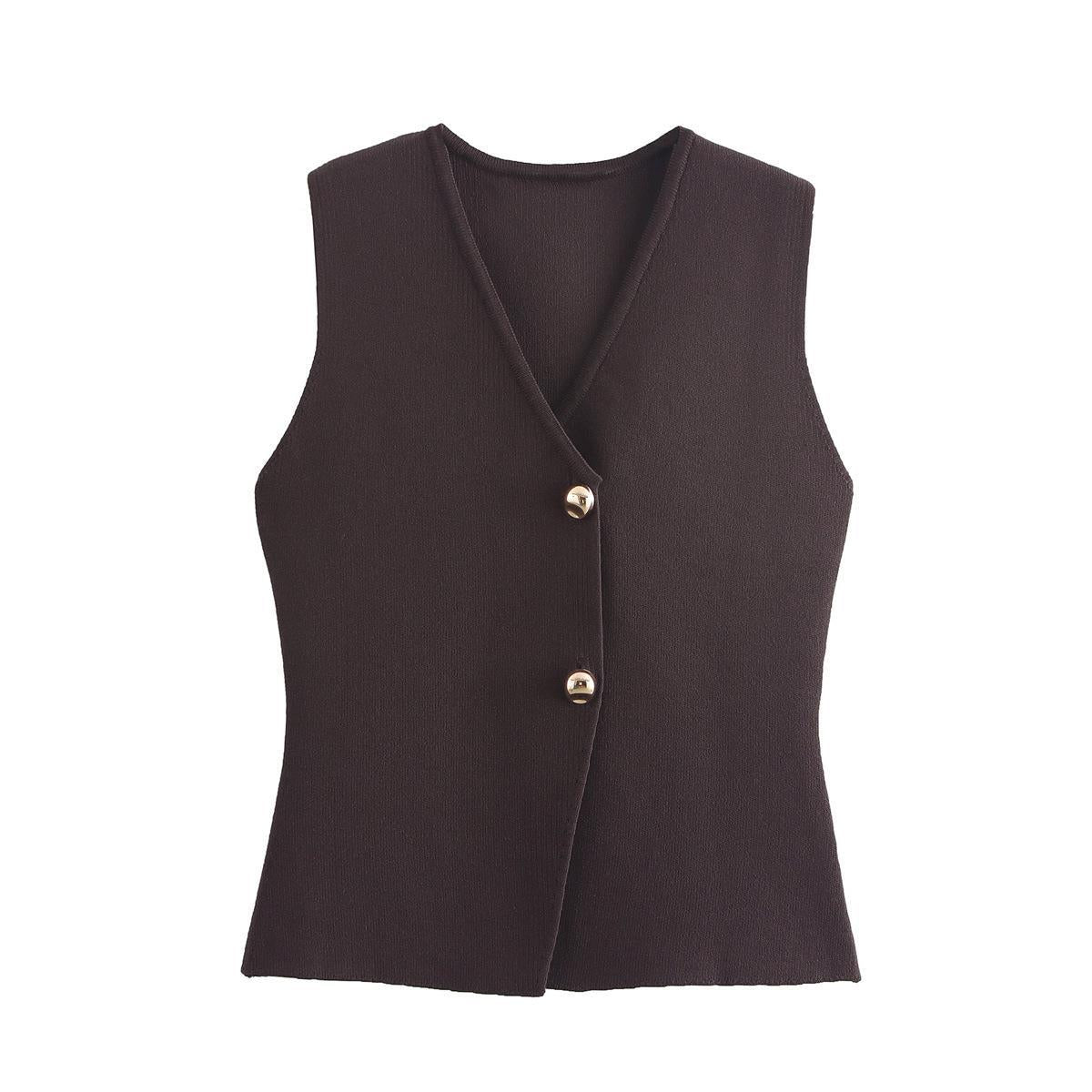Foreign trade cross-border supply wholesale knitted vest fashion leisure cross-border supply cross-border supply wholesale new
