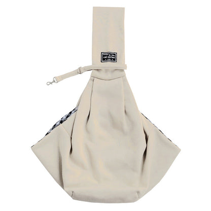 Portable Breathable Cat Carrier Bag for Outings, Pet Travel Backpack, Single-Shoulder Crossbody Bag, Large Capacity Cat Bag