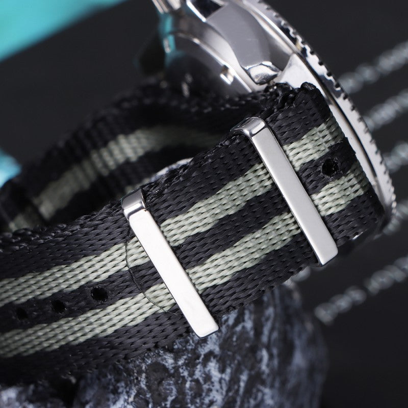 in stock NATO One Nylon Watch Strap for Omega Seahorse Speedmaster Canvas Watch Strap 20mm