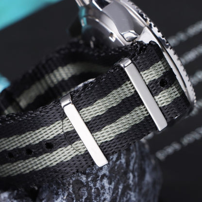 in stock NATO One Nylon Watch Strap for Omega Seahorse Speedmaster Canvas Watch Strap 20mm
