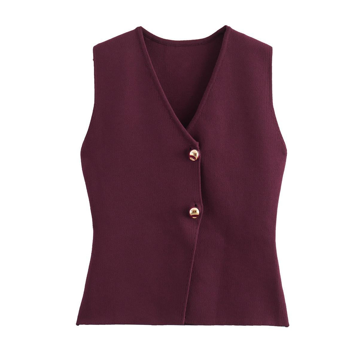Foreign trade cross-border supply wholesale knitted vest fashion leisure cross-border supply cross-border supply wholesale new