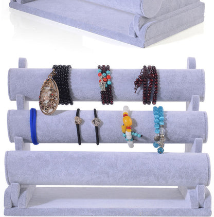 Three-layer Bracelet Rack Jewelry Rack Storage Hair Band Bracelet Bracelet Jewelry Rack Watch Shelf Jewelry Display Props