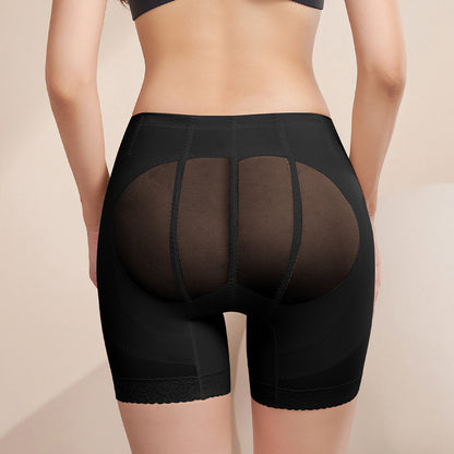 Guan Xiaotong's Same-style Ausim Manna Hip-lifting Pants Lightweight Mid-waist Breathable Ultra-short Women's Belly-lifting Pants