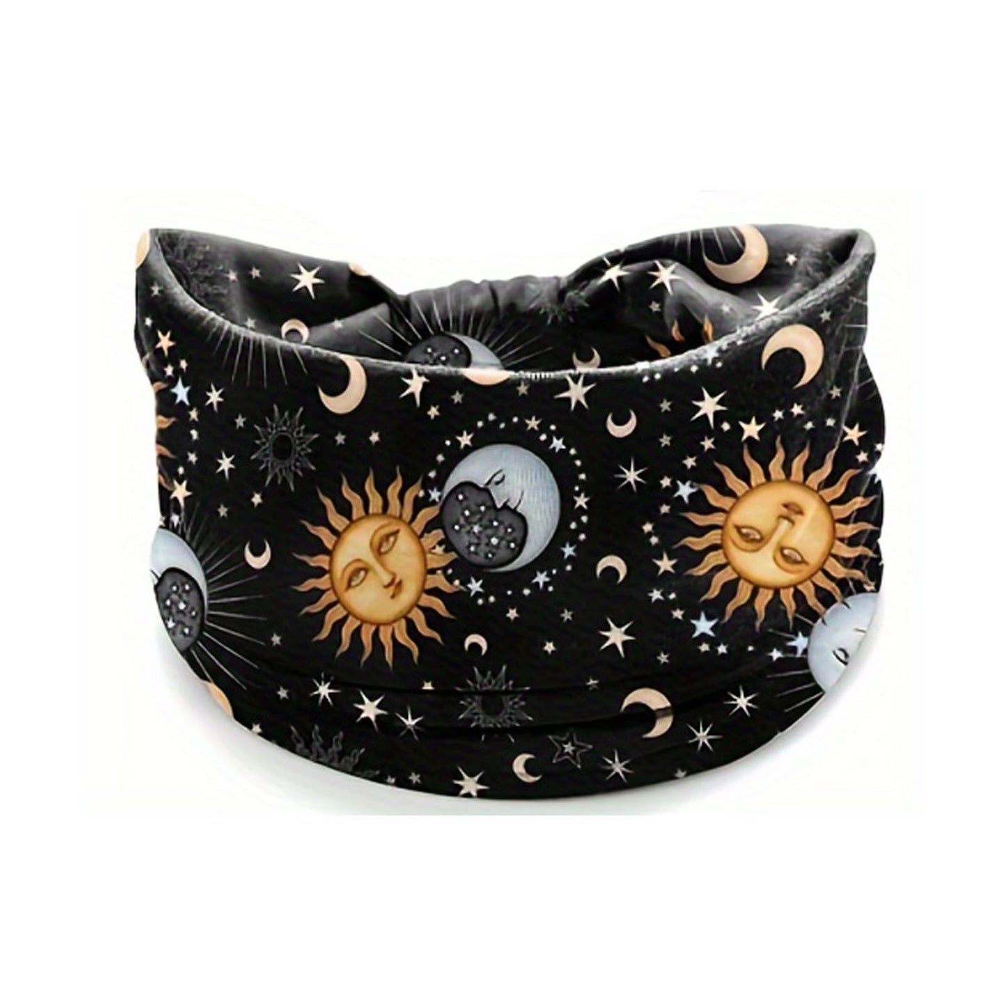 TEMU Cross-border Explosions Fashion Hair Accessories Wide-brimmed Bohemian Yoga Fabric Hair Band Antisweat Sweat Absorbing Stretch Cotton