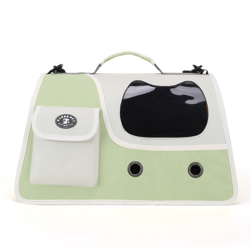 Portable Cat Bag for Outings, Portable Cross-Body Large-Capacity Bag for Cats, Ventilated, Breathable, Anti-Stress Dog Extra Large Pet Bag