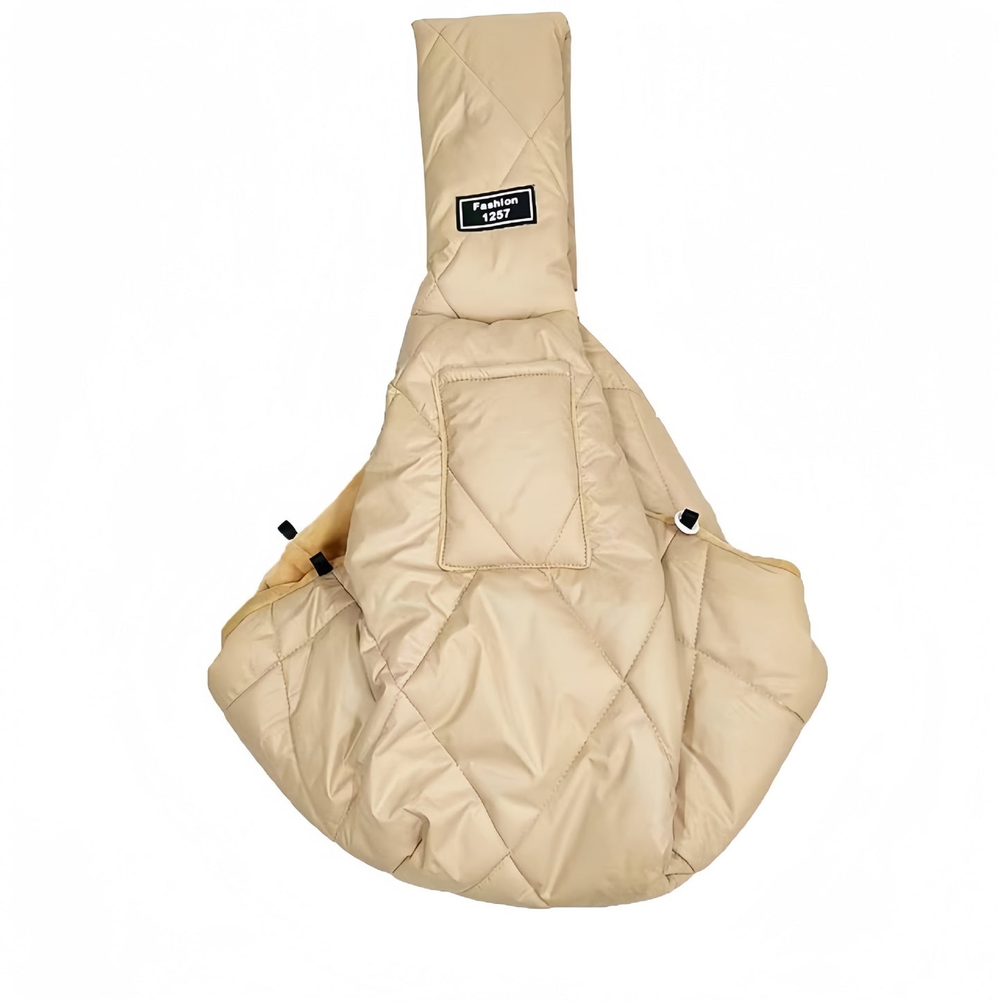 Dog Messenger Bag Cat Bag Outgoing Portable Small Dog Pet Bag Large Capacity Winter Warm Breathable Chest Backpack