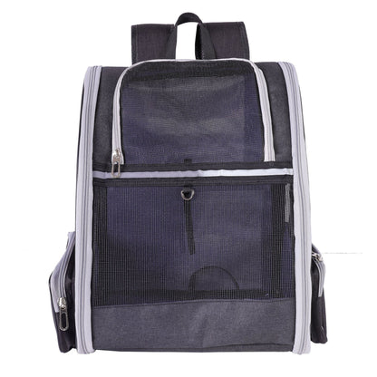 Cat Carrier for Spring and Summer, Large Capacity Pet Carrier for Carrying on the Back, Portable Handbag, Foldable Dog Carrier, Breathable for Dogs