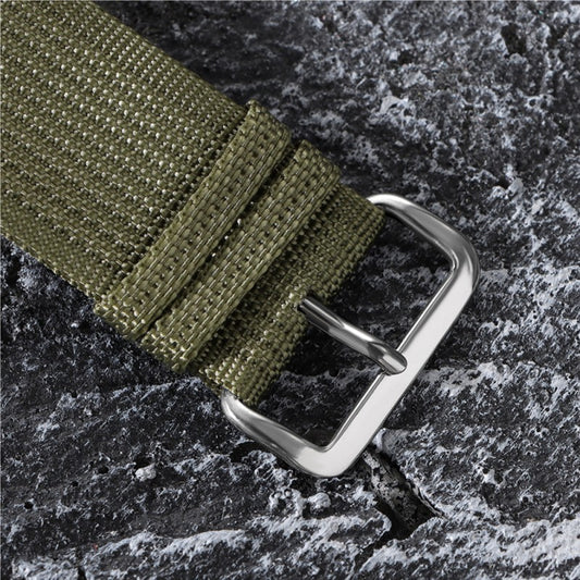 New thin NATO nylon strap fits Huawei Seiko No.5 water ghost a canvas watch strap 20/22mm