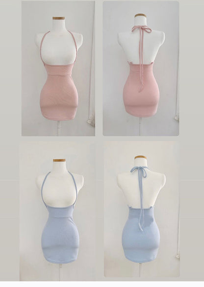 South Korea Dongdaemun New Shine Figure ~ Sexy Feminine Neck Bag Hip Outer Strap Skirt Korean Style