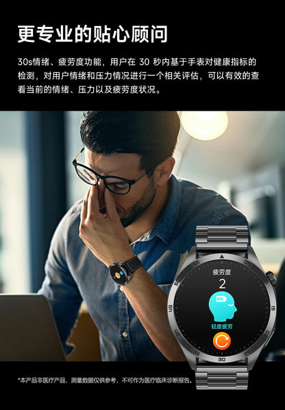 Cross-Border New Smart Watch Et485 Bluetooth Call Ecg Blood Pressure Blood Oxygen Heart Rate Blood Pressure Body Temperature