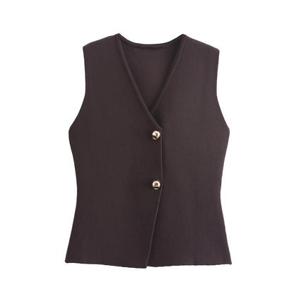 Foreign trade cross-border supply wholesale knitted vest fashion leisure cross-border supply cross-border supply wholesale new
