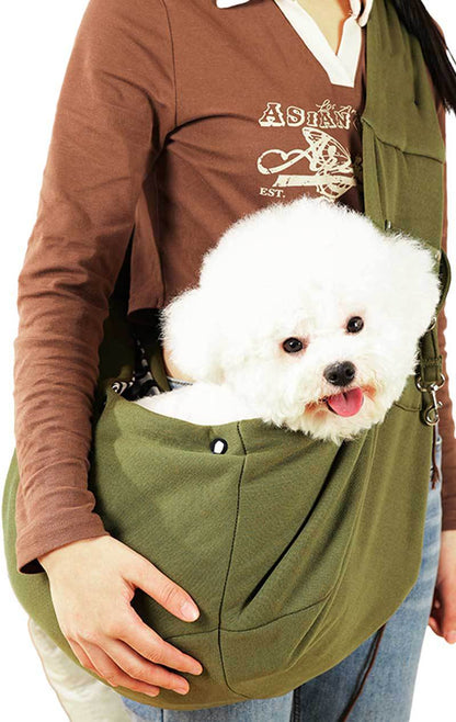 in stock new polyester pet diagonal bag with pocket capacity of 15kg inside out diagonal dog cat bag