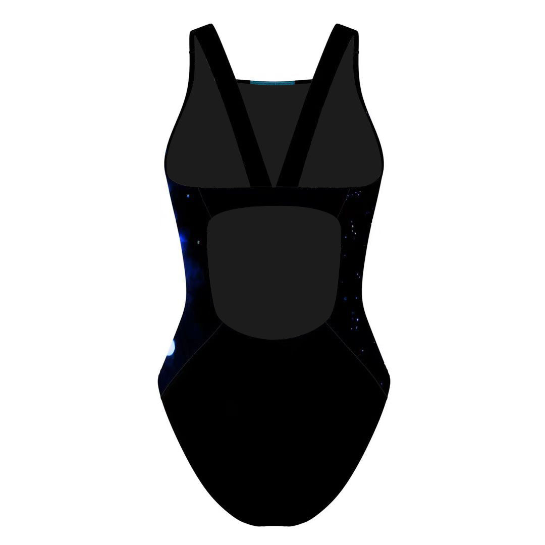 2025 new European and American one-piece bikini cross-border digital printed swimsuit AliExpress tight racing swimsuit for women