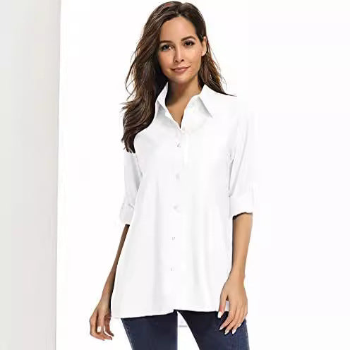 Women's Long-Sleeved Sun Protection Shirt Quick-Drying Outdoor Fishing Hiking Shirt