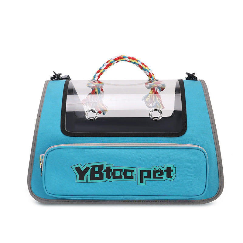 Portable Cat Bag for Outings, Portable Cross-Body Large-Capacity Bag for Cats, Ventilated, Breathable, Anti-Stress Dog Extra Large Pet Bag