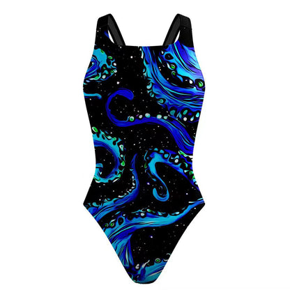 2025 new European and American one-piece bikini cross-border digital printed swimsuit AliExpress tight racing swimsuit for women
