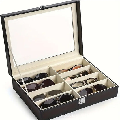 Ready-Made Watch and Glasses Boxes, High-End Leather Jewelry Boxes, Jewelry Boxes, Watch Storage Boxes, Watch Wholesale Factory