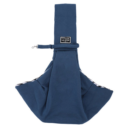 Portable Breathable Cat Carrier Bag for Outings, Pet Travel Backpack, Single-Shoulder Crossbody Bag, Large Capacity Cat Bag