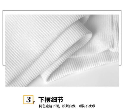Heavy-weight Crewneck Sweatshirt Women's Autumn and Winter New Casual Women's Long Sleeve Upper Slight Fat Slimming plus size Belly Covering Hooded Jacket
