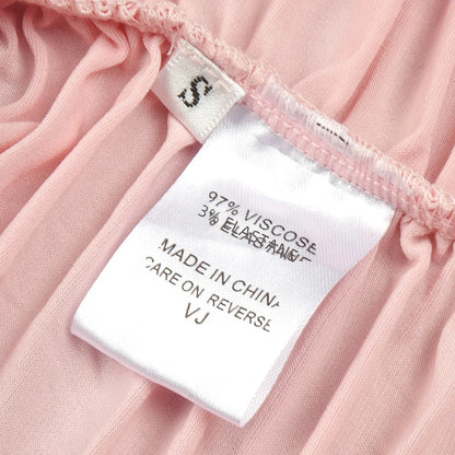 In Stock | European and American Cross-Border Spring and Summer Pink Floral Ruched Long-Sleeve Dress Women's Fitted Short Dress