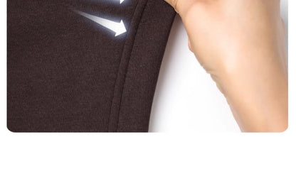 Fall/Winter Machete Pants Men's New Fashionable Brand Loose Wide-leg Sports Pants Sweatshirt Pants Dipper Straight Pants fleece-lined Casual Pants