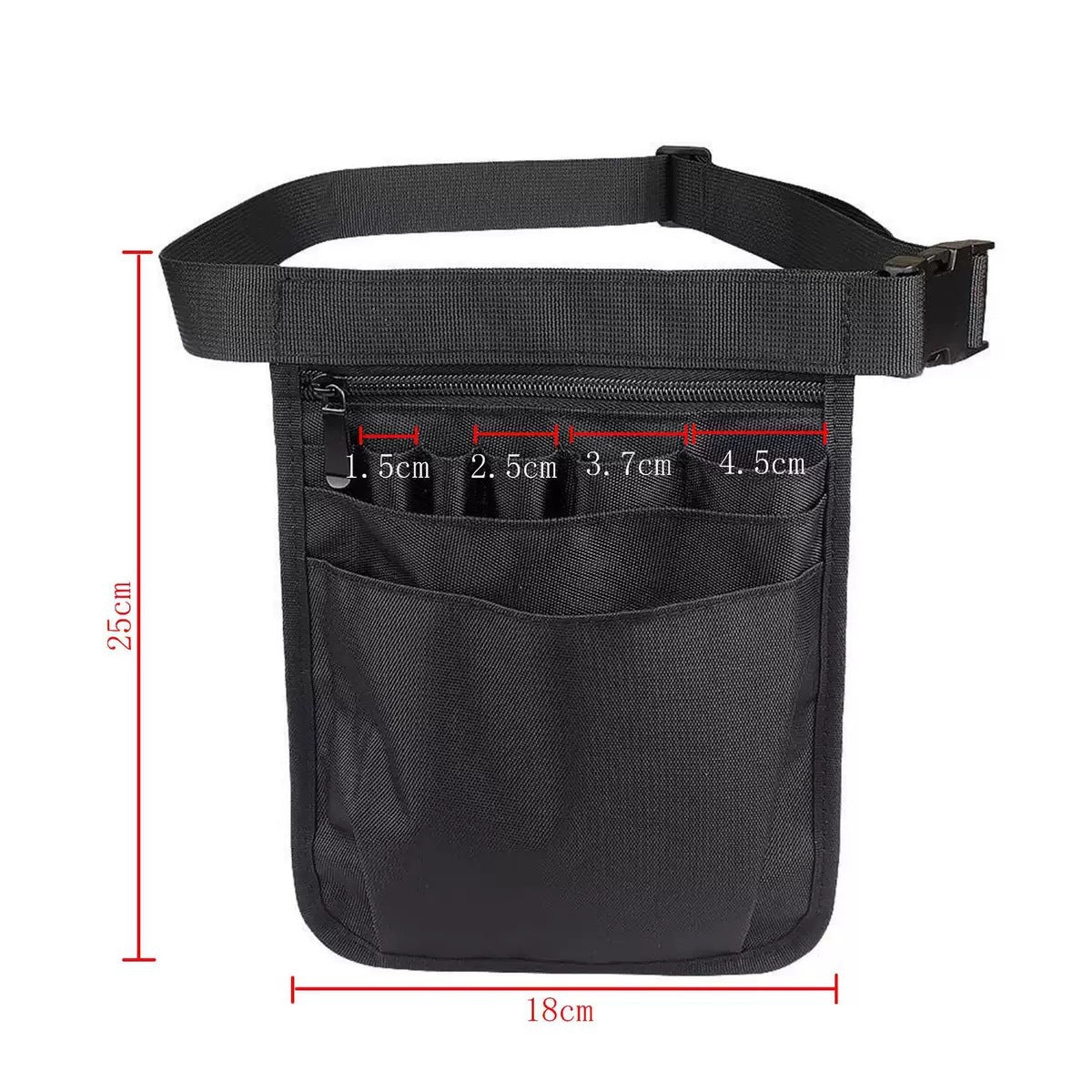 Portable Nurse Equipment Bag Medical Staff Storage Waist Bag Storage Hanging Bag Pet Beauty Medical Bag