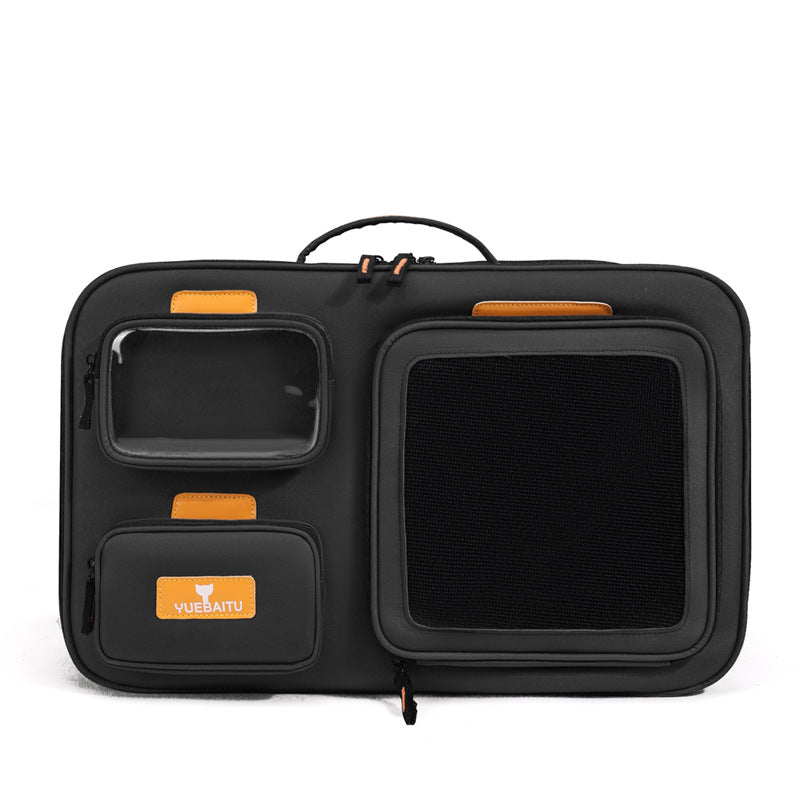 Portable Cat Bag for Outings, Portable Cross-Body Large-Capacity Bag for Cats, Ventilated, Breathable, Anti-Stress Dog Extra Large Pet Bag