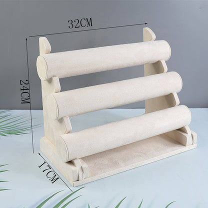 Three-layer Bracelet Rack Jewelry Rack Storage Hair Band Bracelet Bracelet Jewelry Rack Watch Shelf Jewelry Display Props
