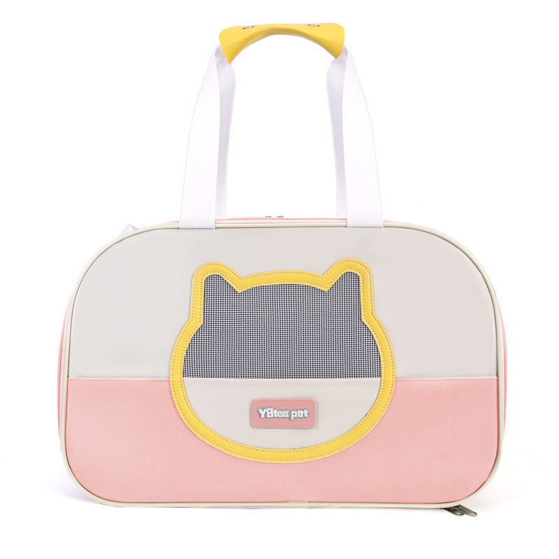 Portable Cat Bag for Outings, Portable Cross-Body Large-Capacity Bag for Cats, Ventilated, Breathable, Anti-Stress Dog Extra Large Pet Bag