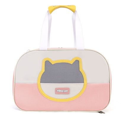 Portable Cat Bag for Outings, Portable Cross-Body Large-Capacity Bag for Cats, Ventilated, Breathable, Anti-Stress Dog Extra Large Pet Bag