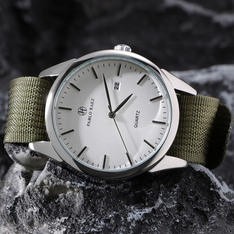 New thin NATO nylon strap fits Huawei Seiko No.5 water ghost a canvas watch strap 20/22mm
