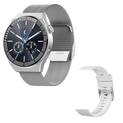 Huaqiangbei Gt3/8/C4P Porsche-Style Smart Sports Watch with Heart Rate and Blood Pressure Monitoring, Nfc, Bluetooth Calling