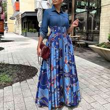C8593 Cross-border Women's 2024 New Shoulder Collar Ruffled Sexy High Waist Solid Color African jumpsuit