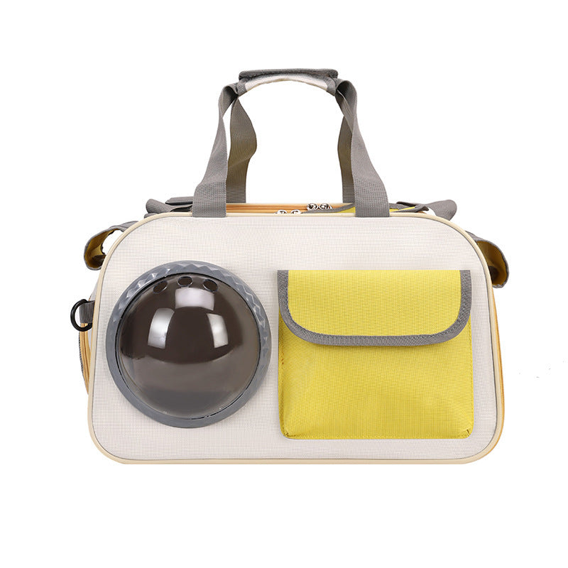 Portable Cat Bag for Outings, Portable Cross-Body Large-Capacity Bag for Cats, Ventilated, Breathable, Anti-Stress Dog Extra Large Pet Bag