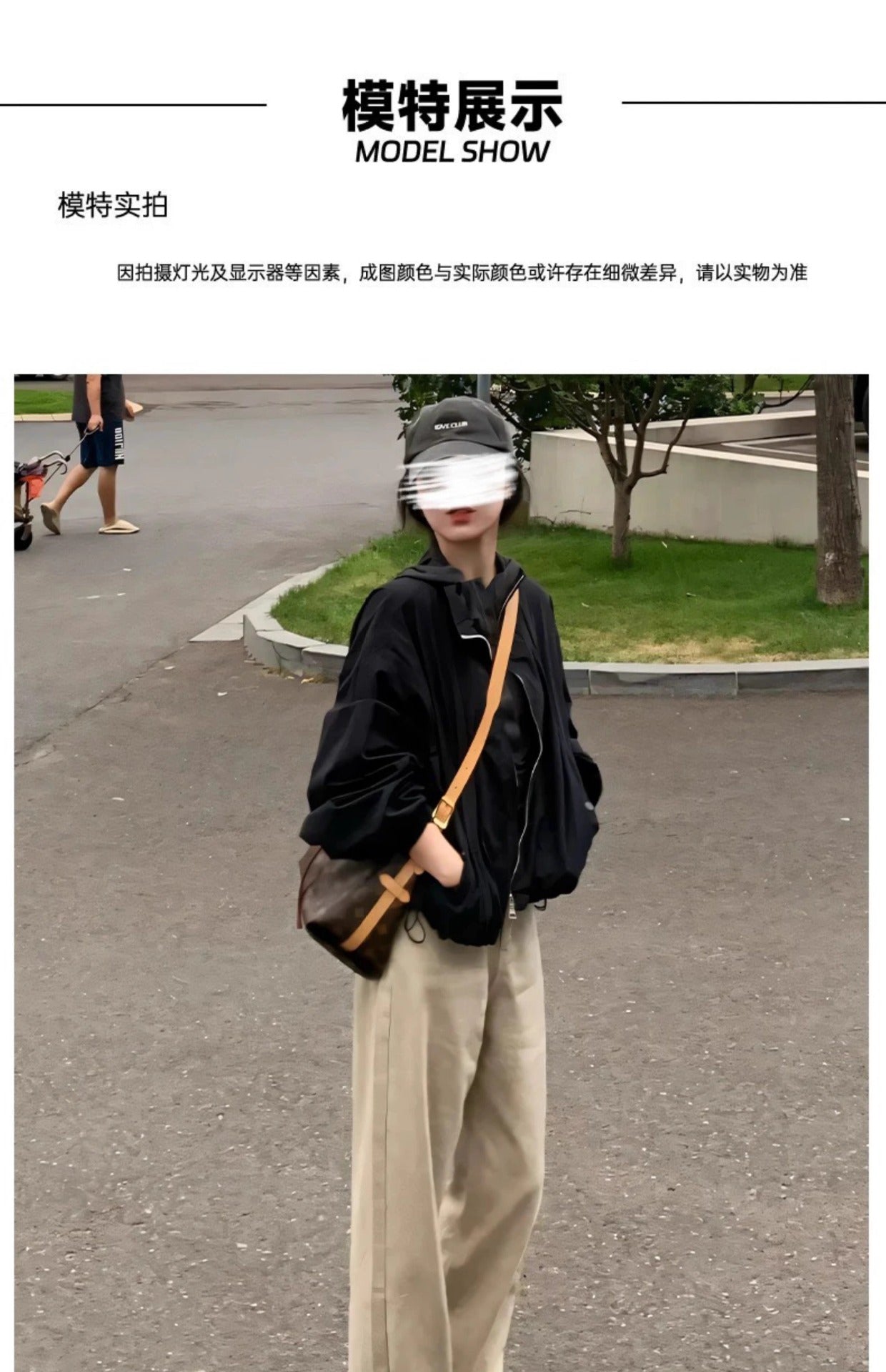 khaki Straight Leg Jeans Women's Trendy All-match New Arrival Loose High Waist Slimming Narrow Version Dosing Wide Leg Long Pants