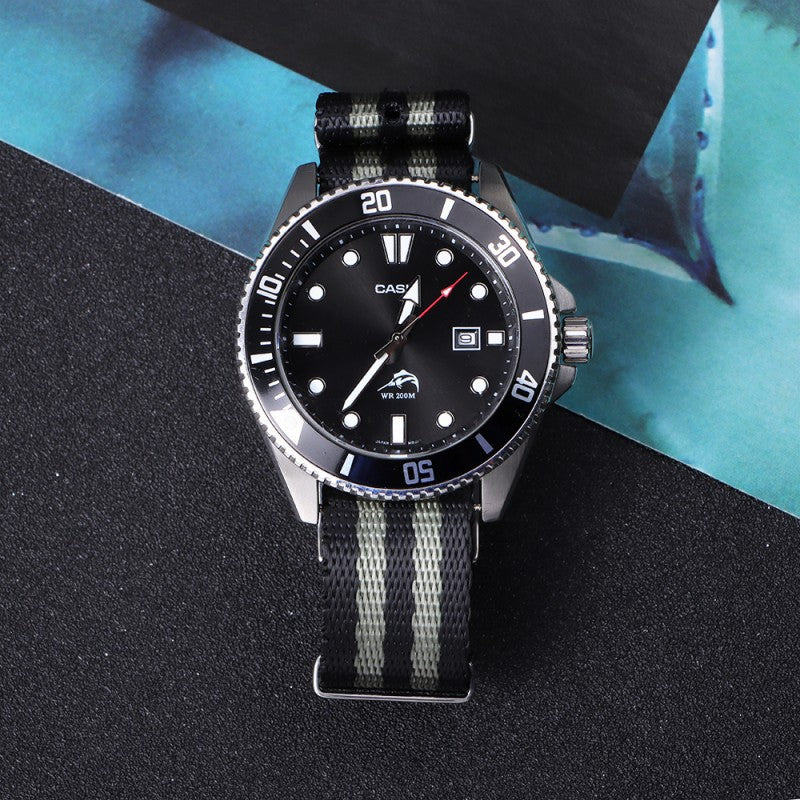in stock NATO One Nylon Watch Strap for Omega Seahorse Speedmaster Canvas Watch Strap 20mm