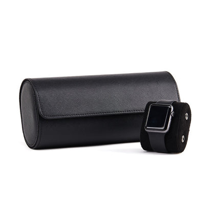 2025 Cross-Border Portable 1-Digit 2-Digit 3-Digit Watch Box Pu Leather Watch Storage Box Packaging Box Wholesale