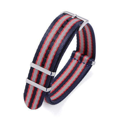in stock NATO One Nylon Watch Strap for Omega Seahorse Speedmaster Canvas Watch Strap 20mm