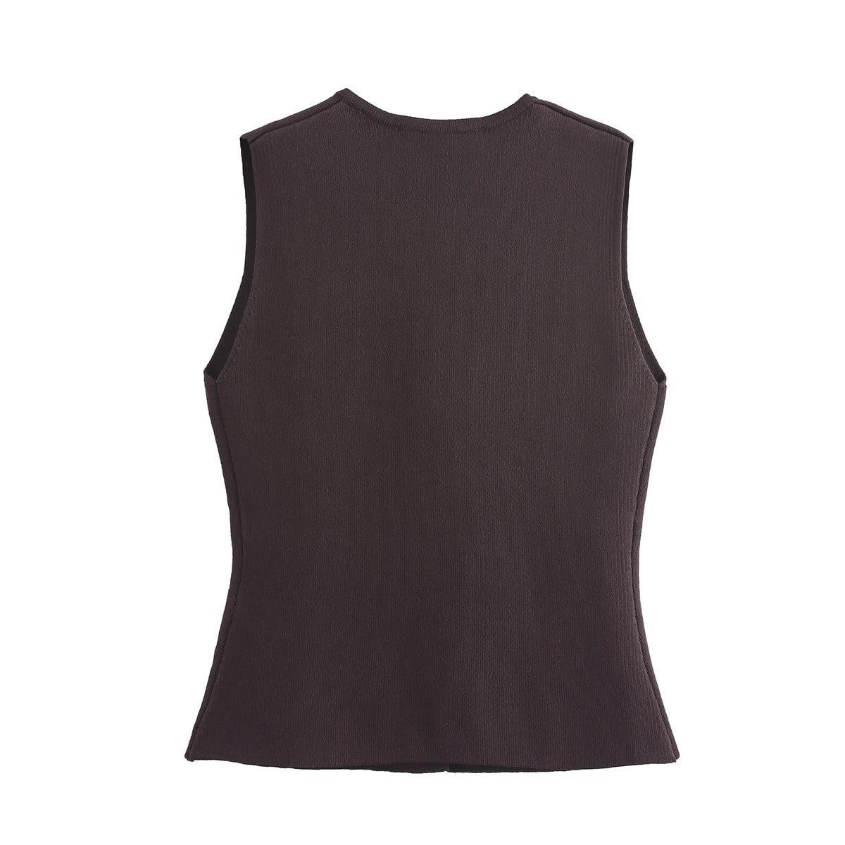 Foreign trade cross-border supply wholesale knitted vest fashion leisure cross-border supply cross-border supply wholesale new
