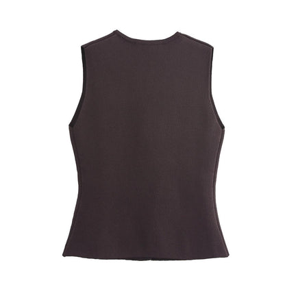 Foreign trade cross-border supply wholesale knitted vest fashion leisure cross-border supply cross-border supply wholesale new