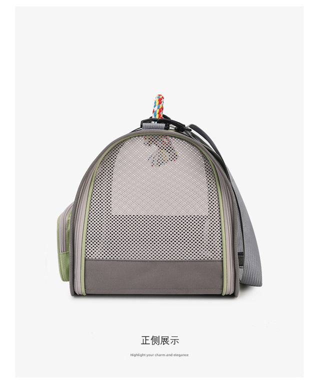 Portable Cat Bag for Outings, Portable Cross-Body Large-Capacity Bag for Cats, Ventilated, Breathable, Anti-Stress Dog Extra Large Pet Bag