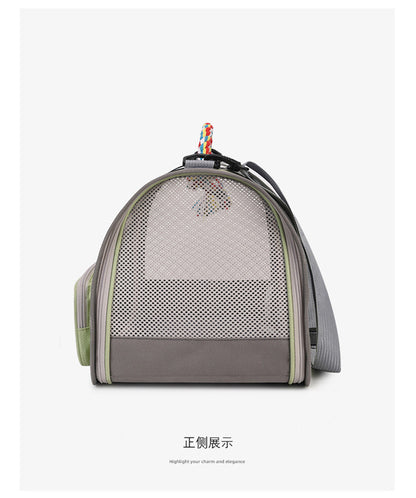 Portable Cat Bag for Outings, Portable Cross-Body Large-Capacity Bag for Cats, Ventilated, Breathable, Anti-Stress Dog Extra Large Pet Bag