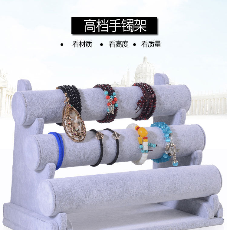 Three-layer Bracelet Rack Jewelry Rack Storage Hair Band Bracelet Bracelet Jewelry Rack Watch Shelf Jewelry Display Props